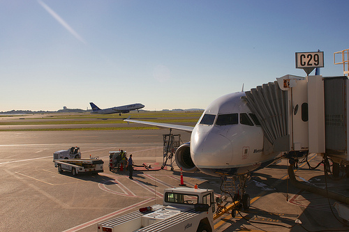 Boston Logan Airport, Gate 30 (Jet Blue by beltz6, on Flickr